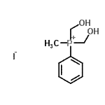 CAS#: 85684-36-2， Bis(hydroxymethyl)(methyl)phenylphosphonium iodide