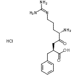 CAS#: 85713-14-0， (2R,5S)-5-Amino-2-benzyl-8-[(diaminomethylene)amino]-4-oxooctanoic acid hydrochloride (1:1)