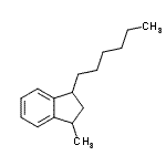 CAS#: 85721-19-3， 1-Hexyl-3-methylindane