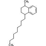 CAS#: 85721-21-7， 1-Methyl-4-nonyl-1,2,3,4-tetrahydronaphthalene