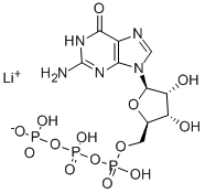 CAS#: 85737-04-8， Guanosine 5'-(tetrahydrogen triphosphate), trilithium salt