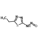 CAS#: 857748-74-4， 5-Ethyl-N-nitroso-1,3,4-thiadiazol-2-amine