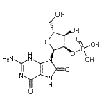 CAS#: 85775-41-3， 8-Oxo-7,8-dihydroguanosine 2'-(dihydrogen phosphate)