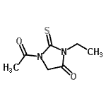 CAS#: 857765-66-3， 1-Acetyl-3-ethyl-2-thioxo-4-imidazolidinone