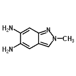 CAS#: 857773-62-7， 2-Methyl-2H-indazole-5,6-diamine