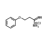 CAS#: 857943-48-7， 3-Phenoxypropanimidamide hydrochloride (1:1)