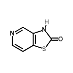 CAS#: 857970-39-9， [1,3]Thiazolo[4,5-c]pyridin-2(3H)-one
