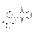 CAS 登录号：85808-66-8， 4-(二甲基氨基)-1,2'-联萘-1',4'-二酮