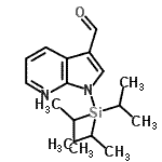 CAS#: 858117-08-5， 1-(Triisopropylsilyl)-1H-pyrrolo[2,3-b]pyridine-3-carbaldehyde