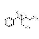 CAS#: 858184-47-1， 2-Amino-2-ethyl-1-phenyl-1-pentanone