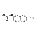 CAS#: 858194-18-0， N-(7-Isoquinolinyl)acetamide hydrate (1:1)