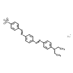 CAS#: 85851-55-4， Sodium 4-[(4-{[4-(diethylamino)phenyl]diazenyl}phenyl)diazenyl]benzenesulfonate