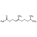 CAS#: 85851-87-2， (2E)-3,7-Dimethyl-2-octen-1-yl acetate