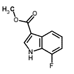 CAS#: 858515-78-3， Methyl 7-fluoro-1H-indole-3-carboxylate