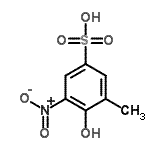 CAS#: 85895-88-1， 4-Hydroxy-3-methyl-5-nitrobenzenesulfonic acid