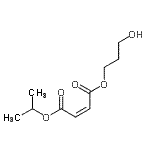 CAS#: 85909-46-2， 3-Hydroxypropyl isopropyl (2Z)-2-butenedioate