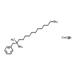 CAS#: 85909-51-9， Benzyldodecyldimethylammonium Thiocyanate
