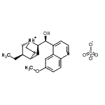 CAS#: 85909-60-0， (S)-[(1R,2R,4S,5R)-5-ethylquinuclidin-1-ium-2-yl]-(6-methoxy-4-quinolyl)methanol sulfate