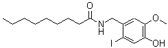CAS#: 859171-97-4， N-(4-Hydroxy-2-iodo-5-methoxybenzyl)nonanamide