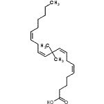CAS#: 85924-32-9， (5Z,8Z,11Z,14Z)-10,10-Dimethyl-5,8,11,14-icosatetraenoic acid