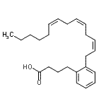 CAS#: 85924-33-0， 4-{2-[(2Z,5Z,8Z)-2,5,8-Tetradecatrien-1-yl]phenyl}butanoic acid