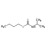 CAS#: 85938-58-5， Butyl isopropylcarbamodithioate