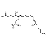 CAS#: 85963-48-0， (5S,6R,7E,9E,11Z,13E,15S)-6-{[(2R)-2-Amino-2-carboxyethyl]sulfanyl}-5,15-dihydroxy-7,9,11,13-icosatetraenoic acid