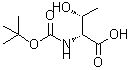 CAS#: 85979-33-5， N-{[(2-Methyl-2-propanyl)oxy]carbonyl}-D-allothreonine