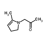 CAS#: 85985-35-9， 1-(5-Methyl-2,3-dihydro-1H-pyrrol-1-yl)acetone
