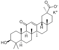 CAS#: 85985-61-1， 18beta-Glycyrrhetinic Acid Potassium Salt