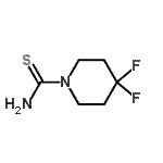 CAS 登录号：860344-90-7， 4,4-二氟-1-哌啶硫代甲酰胺