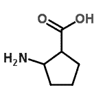 CAS#: 8604-31-7， 2-Aminocyclopentanecarboxylic acid