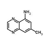 CAS#: 860502-18-7， 7-Methyl-5-quinoxalinamine