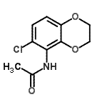 CAS#: 860689-88-9， N-(6-Chloro-2,3-dihydro-1,4-benzodioxin-5-yl)acetamide