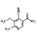CAS#: 861045-70-7， 4-Cyano-5-methoxy-6-methylnicotinamide