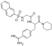 CAS#: 86125-48-6， Nalpha-(2-Naphthalenesulfonylglycyl)-4-Amidino-DL-Phenylalanine piperidide