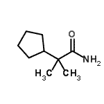 CAS#: 861316-90-7， 2-Cyclopentyl-2-methylpropanamide