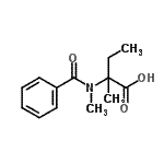 CAS#: 861568-44-7， N-Benzoyl-N-methylisovaline