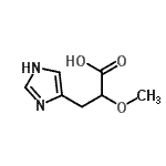 CAS#: 861595-02-0， 3-(1H-Imidazol-4-yl)-2-methoxypropanoic acid