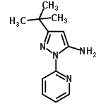 CAS#: 862368-62-5， 5-tert-butyl-2-(2-pyridyl)pyrazol-3-amine