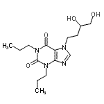 CAS#: 86257-07-0， 7-(3,4-Dihydroxybutyl)-1,3-dipropyl-3,7-dihydro-1H-purine-2,6-dione