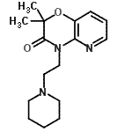 CAS#: 86267-45-0， 2,2-Dimethyl-4-[2-(1-piperidinyl)ethyl]-2H-pyrido[3,2-b][1,4]oxazin-3(4H)-one