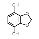 CAS#: 86319-80-4， 1,3-Benzodioxole-4,7-diol