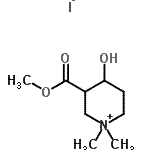 CAS#: 86343-58-0， 4-Hydroxy-3-(methoxycarbonyl)-1,1-dimethylpiperidinium iodide