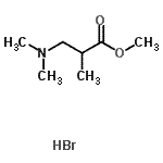 CAS#: 86343-59-1， Methyl 3-(dimethylamino)-2-methylpropanoate hydrobromide (1:1)