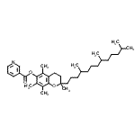 CAS#: 86362-36-9， 2,5,7,8-Tetramethyl-2-(4,8,12-trimethyltridecyl)-3,4-dihydro-2H-chromen-6-yl nicotinate