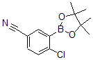 CAS#: 863868-30-8， 2-Chloro-5-cyanophenyl boronic acid pinacol ester