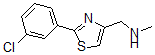 CAS#: 864068-99-5， 2-(3-Chlorophenyl)-N-Methyl-4-Thiazolemethanamine