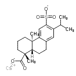 CAS#: 86408-75-5, Calcium (5beta,10alpha)-12-sulfonatoabieta-8(14),9(11),12-trien-18-oate