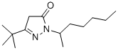 CAS#: 864685-48-3， 5-Tert-Butyl-2-(1-Methyl-Hexyl)-2,4-Dihydro-Pyrazol-3-One